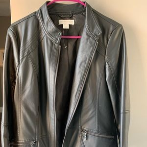 Black Polyurethane jacket